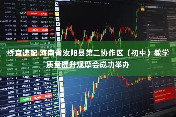 桥宜速配 河南省汝阳县第二协作区（初中）教学质量提升观摩会成功举办